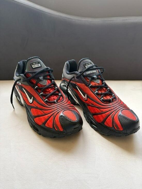 Mens\' Nike Skepta x Air Max Tailwind 5 Bloody Chrome 9.5 CU1706-001 W/Box (0006) main image 7